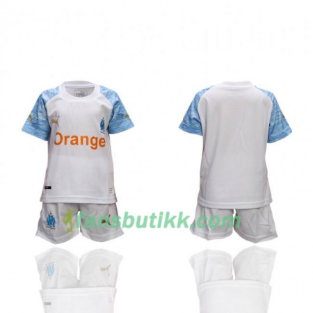 Fotballdrakt Olympique de Marseille Barn Hjemmetrøye 2018-2019 Kortermet